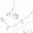 AN400 Задние тормозные трубки