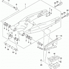 RM,Z450 Rear swingingarm