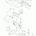 GSX,R1000 Задний фонарь