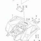 LT,A400F 2020 Rear fender (lt-a400fm0 p03)