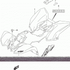 LT,Z50 Frame center cover
