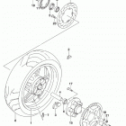 SV650A Rear wheel (sv650a)