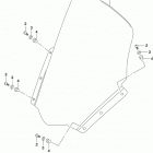 AN400 Ветровое стекло