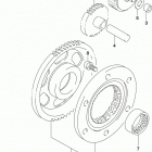 DR650SE Муфта стартера