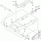 SV650A Rear swingingarm
