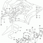 LT,A750X Rear fender (lt-a750xpm0 p03)