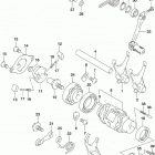 RM,Z250 Механизм  переключения передач