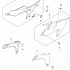 SV650A Frame center cover (sv650xa)