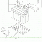 GSX250R,RA Battery (gsx250ram0 p33)