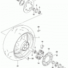 GSX,S1000A,ZA Rear wheel (gsx-s1000a)