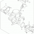 LT,A500X Throttle body (lt-a500xpzm0 p33)
