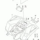 LT,A400F 2020 Rear fender (lt-a400fzm0 p28)
