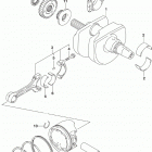 DL650A,XA Коленвал