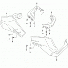 DL1050,XT,XTA Knuckle cover (dl1050rc)
