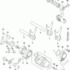 RM,Z450 Механизм  переключения передач
