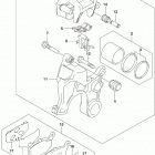 GSX1300RA Задний суппорт