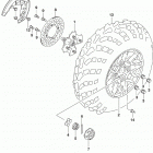 LT,A500X Front wheel (lt-a500xpzm0 p28)