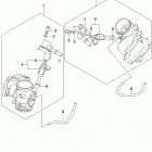 DL1050,XT,XTA Корпус Дросселя