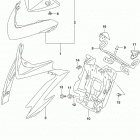 GSX,S1000A,ZA Headlamp housing (gsx-s1000za)