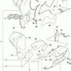 GSX1300RA Under cowling