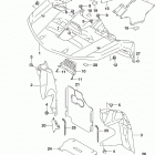 LT,A500X Front fender (lt-a500xpm0 p28)