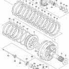 DL1050,XT,XTA Сцепление