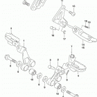 DR650SE Подножки