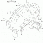 GSX,S1000SA,KATANA 2020 Rear fender upper