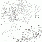 LT,A500X Rear fender (lt-a500xm0 p28)