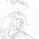 UH200A Переднее колесо