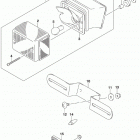 DR200S Задний фонарь