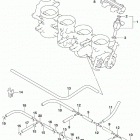 GSX,S1000SA,KATANA 2020 Throttle body hose  /  joint (e33)
