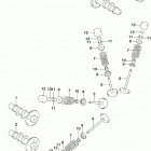 DL650A,XA Распределительный вал  /  клапана