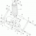 GSX1300RA Втулки заднего рычага