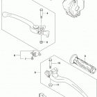 DL1050,XT,XTA Handle lever (dl1050rc)