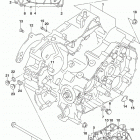LT,F400F 2020 Картер двигателя