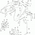 DL1050,XT,XTA Fuel tank (dl1050rc)