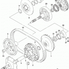 LT,A400F 2020 Трансмиссия 1