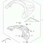 VZR1800 Seat tail box (vzr1800bz)(see note 1)