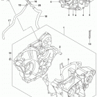 RM,Z450 Картер двигателя
