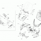 001 - RT STD SE6 09- body and accessories upper console & windshield