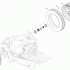 002 - RYKER STD 900 ACE 04- drive - front wheels