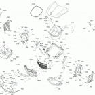 008 - F3 T - Barely Blue (Built After Sept. 2020) 07- body - front storage tray