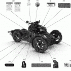 002 - RYKER STD 900 ACE 07- body - decals
