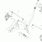 001 - RYKER STD 600 ACE 07- steering column - tie rods - knuckles