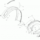 001 - RYKER STD 600 ACE 09- body - front fender rh