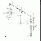 LT125 1985-1987 Рулевые тяги
