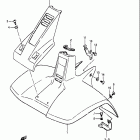 LT50 1984-1987 Front fender (model h)