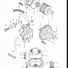 LT185 1984-1987 Масляный и топливный насос