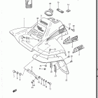 LT185 1984-1987 Front fender (model f / g / h)